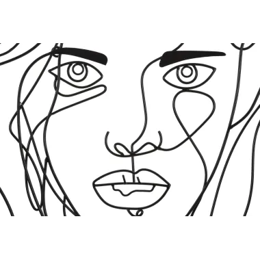 Płyta ścienna FACE 57,5 1,3 80 cm